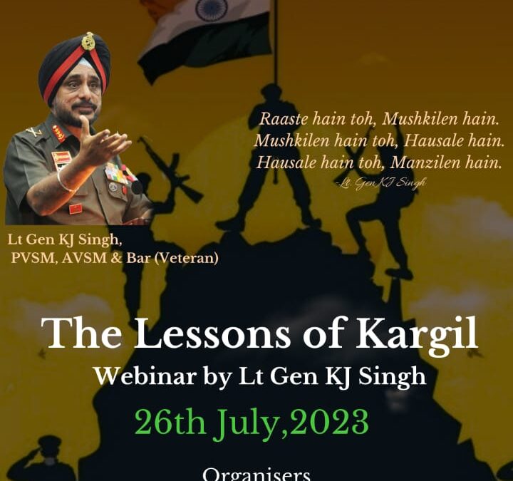 Special Lecture – The Lessons of Kargil