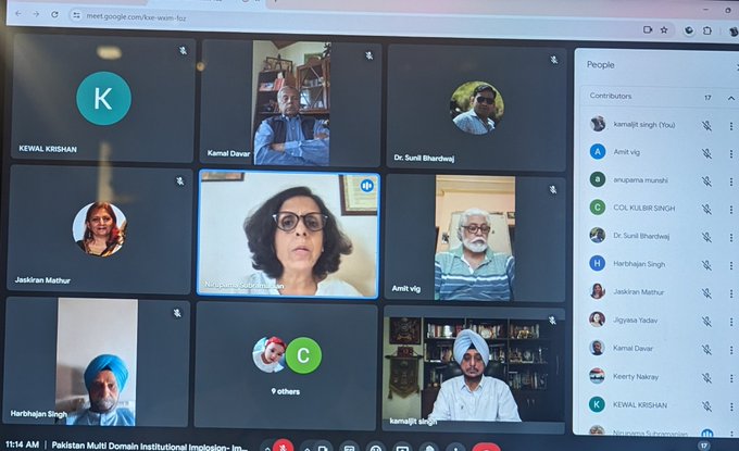 Webinar – Pakistan Multi Domain Institutional Implosion- Implications