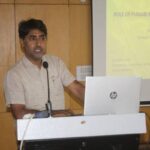 Dr. Jasbir Addressing the audience at the seminar at PU